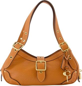 Coach Tassen, Dames, Bruin, ONE Size, Leer, Drifter Schoudertas 31