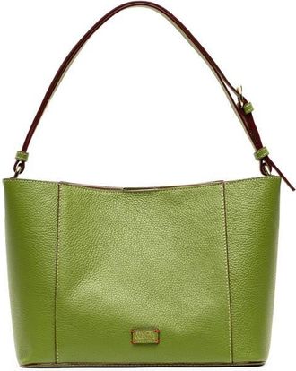 Frances Valentine June Tumbled Leather Hobo Bag in Fern at Nordstrom