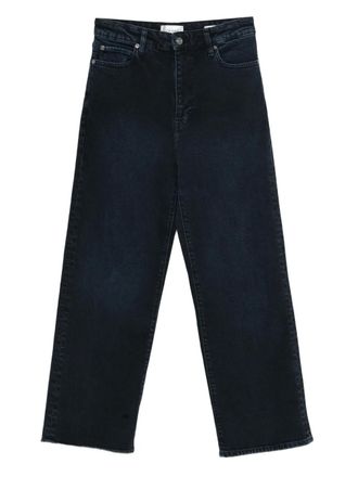 Frame Denim buttoned jeans - women - Cotton/Spandex/Elastane - 24 - Blue