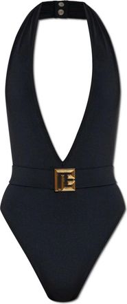 Balmain One-piece, female, Black, Size: XL One-piece swimsuit