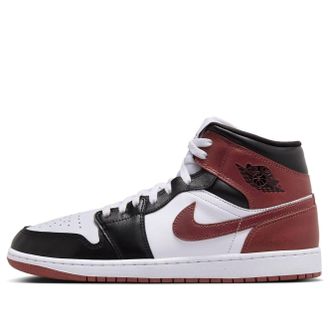 Air Jordan 1 Mid White Red Black HF3216-102