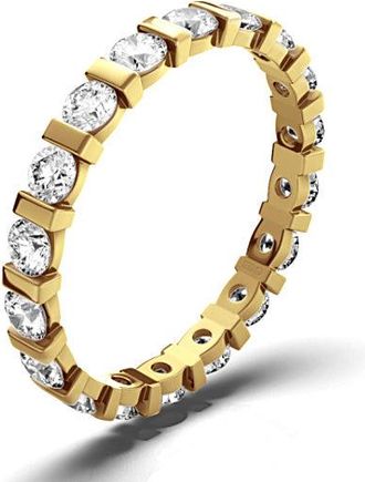 The Diamond Store Eternity Ring Hannah 18K Gold Diamond 1.00ct H/Si