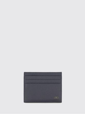 Ferragamo Wallet Men color Navy