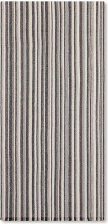 Fedeli Elegant Gestreept Sjaal - Heren - Accessoires - Grijs - Maat: ONE Size Kasjmier