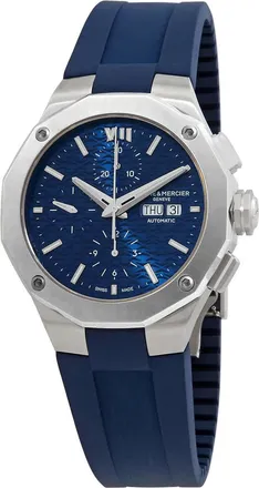 Baume & Mercier Riviera Chronograph Automatic Blue Dial Mens Watch M0A10623