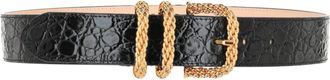 by FAR Croc Embossed Katina Belt
