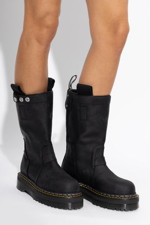 Rick Owens RICK OWENS X DR MARTENS, Womens, Black