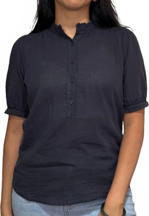 Hartford Teena Knit T-Shirt In Charcoal