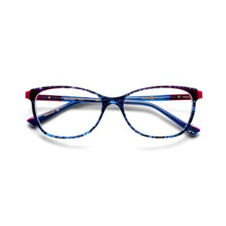 Etnia Barcelona Baviera Cat-Eye Eyeglasses in Vibrant Blue and Pink Hues
