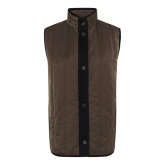 Soaked In Luxury Chaleco Celira - Jackets - Mujer - Marr&oacute;n - XL