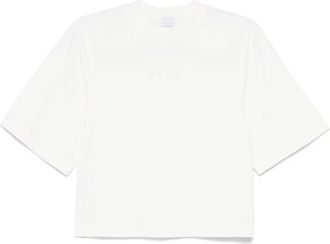 Pinko T-shirt met geborduurd logo - Wit