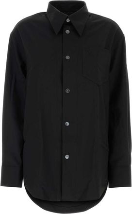 Ami Black Oversized Solid Shirt
