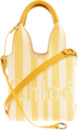 Chlo&eacute; Yellow Logo Mini Tote