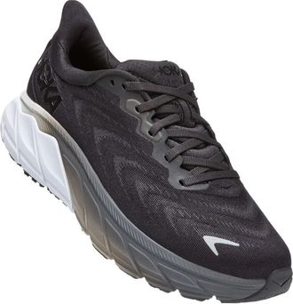 Hoka One One Arahi 1123195-BWHT Sneakers Womens Black Running Shoes HTAT630
