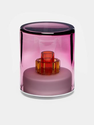 Green Wolf Studio Ametista II Hand-Blown Murano Glass Portable Table Light