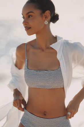 Aila Blue Alice Swim Top