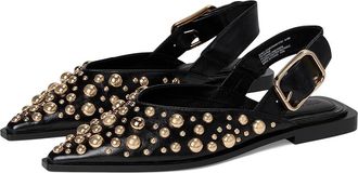 Steve Madden Shay High Womens Heels Black Stud : 7.5 M, Leather