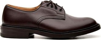 Trickers Daniel Derby - Heren - Nette schoenen - Bruin - 43 EU - Leer - Schoenen