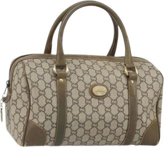 Gucci Pre-owned Handbags, female, Beige, Size: ONE SIZE Pre-owned Plastic Handbag