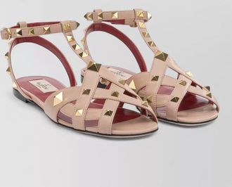 Valentino Garavani leather studded sandals
