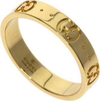 Gucci Yellow Gold (18K) Band Ring (Pre-Owned)