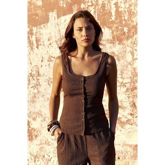 La petite &eacute;toile Topje met knoopsluiting, DARCIA