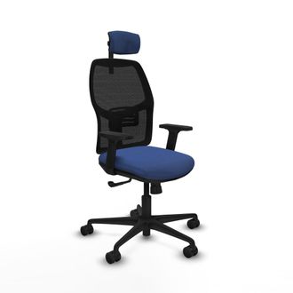 Piqueras y Crespo Silla De Oficina Piqueras Y Crespo Alfera Negro Espuma Alta Densidad