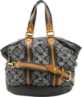 Louis Vuitton Pre-owned Shoulder Bags, female, Blue, Size: ONE SIZE Pre-owned Aviator Nylon Tote Bag 2way Shoulder Bag