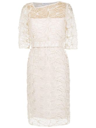 Gloria Coelho lace dress - Neutrals