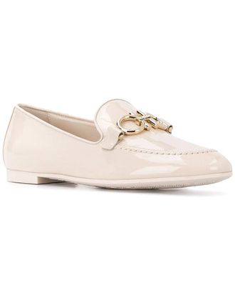 Ferragamo Gancini Buckle Leather Loafer