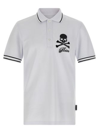 Philipp Plein skull & Bones Polo Shirt