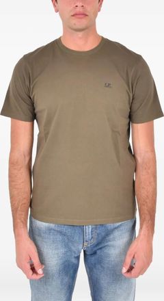 C.P. Company T-shirt con logo - Verde