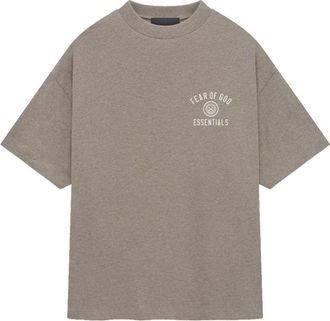 Fear of God Jersey T-shirt met ronde hals - Beige