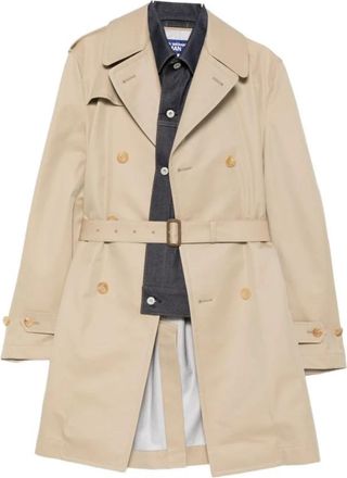 Junya Watanabe Trenchcoat - Heren - Trenchcoats - Beige - L - Jassen