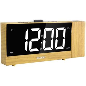 OEM Reloj De Pared, Temporizador De Pared, Con Funci&oacute;n De Proyecci&oacute;n Fm. Reloj De Escritorio Con Visualizaci&oacute;n De Fecha, Temperatura Y D&iacute;a De La Semana Pa