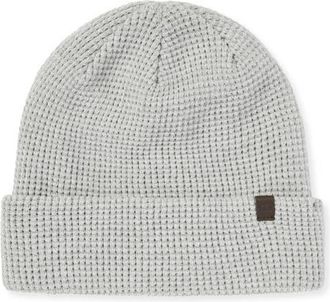 Travis Mathew Cloud Waffle Beanie in Heather Grey at Nordstrom