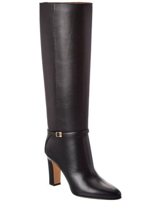 Valentino Pattie 90 Leather Knee-High Boot