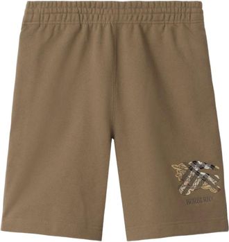 Burberry Shorts a quadri - Toni neutri