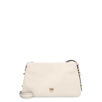 Pinko One, Two, Three Leather Crossbody Bag