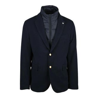 Manuel Ritz Hombre, Chaquetas, Azul, Talla: L
