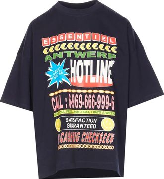 Essentiel T-shirt con stampa - Blu