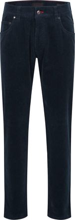 Bugatti Mens Corduroy 5-Pocket Pant In Navy