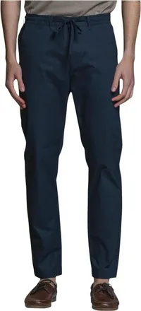 IMPURE Impure, Broeken, Heren, Blauw, M, Katoen, Axel Popeline Pant