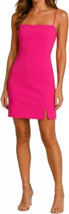 Lavender Brown Hana Dress In Cotton Candy