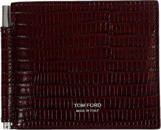 Tom Ford Accessoires, Heren, Rood, ONE Size, Wallets & Cardholders