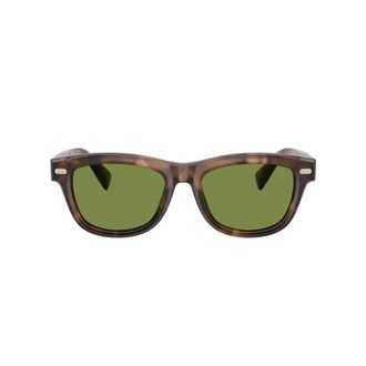 Brunello Cucinelli 0bc3016s Rectangular Acetate Sunglasses with Tortoiseshell Pattern