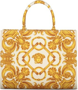 Versace Borsa tote Medusa Barocco - Toni neutri