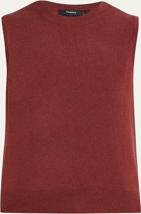 Theory Cashmere Knit Shell Top