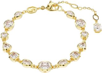 Swarovski Mixed Cuts Imber Tennis Bracelet, Size Medium