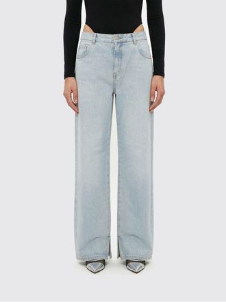 Pinko Jeans palazzo Pinko in denim di cotone